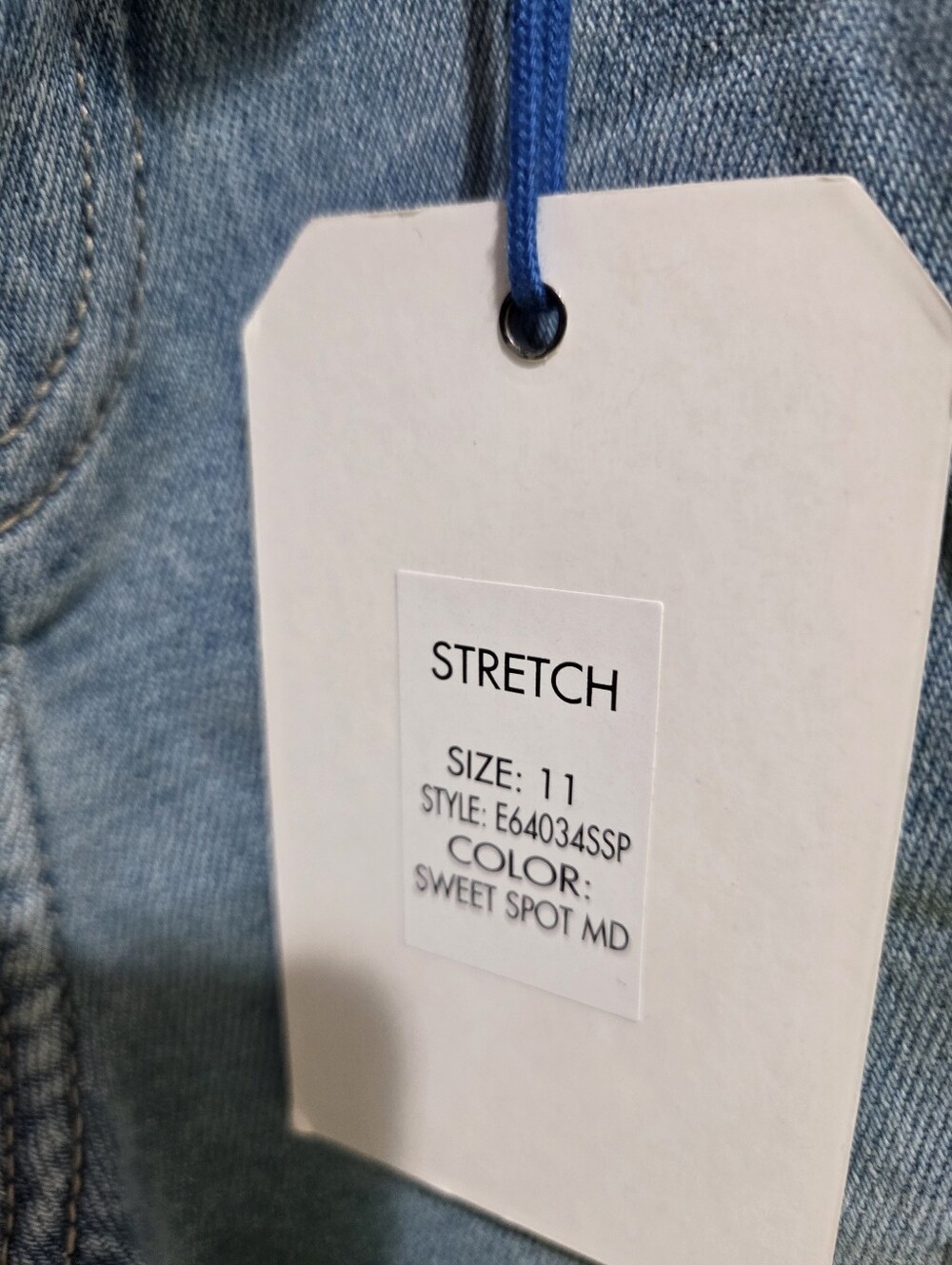 Eunina Light Blue Distressed Crop Jeans